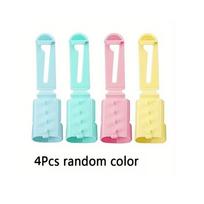 4Pcs Adjustable Yarn Guide Finger Holder Set Finger Holders Plastic Knitting Thimble Handcraft DIY Crafts Separated Yarns Tools