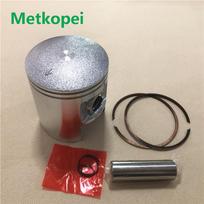 For Suzuki TS185 185cc TS 185 Motorbike STD +25 +50 +75 +100 Bore Size 64mm Pin 16mm Motorcycle Engine Parts Piston Ring Kit 50   (64.50MM)