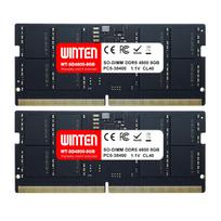 WINTEN Notebook PC Memory DDR5-4800 16GB (8GB x 2) 262Pin CL40 1.1V SODIMM SDRAM Internal Memory Upgrade WT-SD4800-D16GB