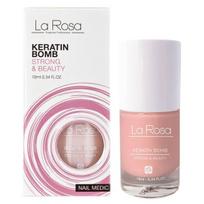 Nagų serumas La Rosa Nail Keratin Bomb, 10 ml