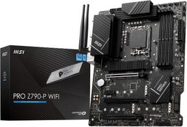 MSI Motherboard PRO Z790-P WIFI DDR5 14th13th12th Generation CPU (LGA1700) Compatible ATX Expansion Heatsink M.2 Shield Frozr [Intel Z790] MB5917