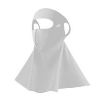 Fashion Ice Silk Sun Protection Mask Full Face UPF50+ Anti-UV Neck Scarf Dustproof 3D Sunshade Face Mask Outdoor