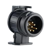 13–7 kontaktų kištuko adapteris Priekabos jungtis Vandeniui atsparūs kištukai 12V Apsaugos vilkimo adapterio lizdo jungtis Vilkimo jungties rankiniai įrankiai A