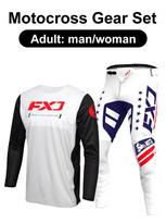 motocross gear set Enduro cross Jersey Pant Kits Racer Gear Set Off-road Mens Kits Women's mountain Downhill Motorcycle MX M-32