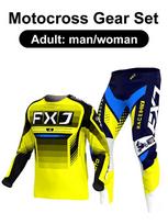 motocross gear set Enduro cross Jersey Pant Kits Racer Gear Set Off-road Mens Kits Women's mountain Downhill Motorcycle MX L-34