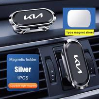 Magnetinis metalinis automobilio mobiliojo telefono navigacijos laikiklis, ventiliacijos angos magnetinis laikiklis, skirtas Kia Sportage Ceed Picanto Rio ProCeed Niro 5 3 4 K7 K5 K8