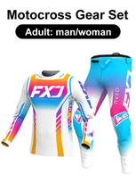 motocross gear set Enduro cross Jersey Pant Kits Racer Gear Set Off-road Mens Kits Women's mountain Downhill Motorcycle MX XXL-38