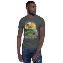 It's Time for an Adventure Shirt Green Honda Element Van Camper Camping Outdoor M