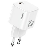 Ładowarka Sieciowa Usams Jc Series Cc289 25W Gan Mini Fast Charger Usb-C Biały