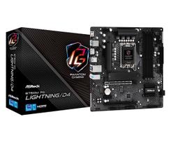 ASROCK B760M PG LightningD4 Intel B760 LGA 1700 micro ATX.