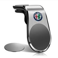 for Magnetic Car Phone Holder Metal Stand Accessories For Alfa Romeo 159 Spider Giulia Giulietta 156 Tonale Mito 147 8C Stelvio