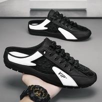 2024 m. vasaros pusiau šlepetės vyrams Madingi vyriški laisvalaikio batai plokščiu dugnu Minkštu padu atraminiai batai Vyriški sportbačiai Zapatos De Hombre 40