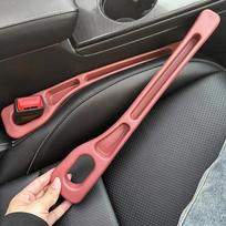 2 vnt. Automobilio sėdynės tarpų užpildas Sėdynės plyšio laikymo dėžutė Krepšys tarp sėdynių Konsolės organizatorius Dekoracija Interjeras Automobilio aksesuarai