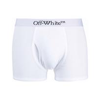 Off-White Ss22 Logo Print Boxer Shorts Men Underwear White OMUA003F21FAB0010110 M