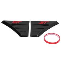 Porą Fender Šoninių Oro Angų Dangtelio Apdailų ST RS Stiliaus Modifikavimo Priedas Ford Focus MK 2Raudonas raudona
