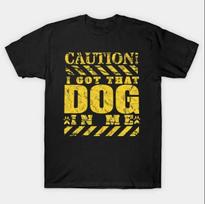 WWE Bron Breakker Black T-Shirt , I Got That Dog In Me XL