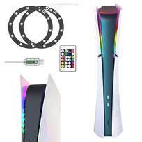 Light Strip Kit for PS5/PS5 Slim RGB Atmosphere Decal Decoration Accessories with Remote Control for PS5 Slim Game Console spain