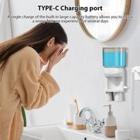 Automatic Mouthwash Dispenser Touchless Sensor Wall Mounted Mouthwash Dispenser with 2 Magnetic Cups 3   Dispensing  s Waterproof Refilla