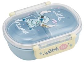 Skater Bento Fluffy Serving Single 360ml Made in Dishwasher and Microwave Disney Lilo Stitch Hug for Boys and Girls Kids' Box, Capacity, Tier,