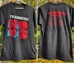 1982 Talking Heads European Tour 80s 2 side Remake T shirt vtg Men Women Unisex T-Shirt XXL