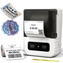 M102 Portable Thermal Label Printer, 7,000+ Icons, 700+ Templates