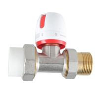 Completes Thermostat Set Corner Radiator Valves Easy Installation Frost Protections Adjustable Thermostat Head for Home 1