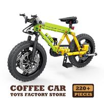 Technology Mountain Bike MOC Blocks Off Road Bicycle Building Bricks 3D Toys for Adults and Kids Creative DIY Gift