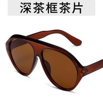 New Oversized Oval Sunglasses Vintage Designer Women Fashion Sun Glasses UV400 Luxury Brand Male Female Shades Glasses 1PC