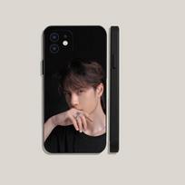 Actor W-Wang YiBo Phone Case For iPhone16,15,14,13,12,11,Plus,Pro Max,XS,X,XR,SE,Mini,8,7 Soft Silicone Black Cover iPhone15pro