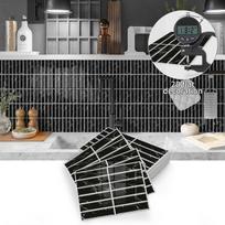 Self-adhesive tile decals, peel-and-stick tile stickers, splash-proof wall decor for kitchens and bathrooms, bedroom decor (as the picture,20pcs)