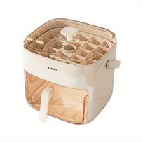 Double Layer Ice Cube Maker Press Ice Ball Maker Storage Box Refrigerator Popsicle Homemade DIY for Household Kitchen Party Bar balta
