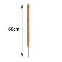1Pcs Coconut Shell Moss Palm Cane Coir Totem Poles Gardening Coconut Rod Stretch Plant Climbing Frame Bendable 60/110cm
