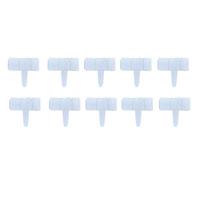 10Pcs Anti-corrosion Plastic Garden Fence Moisture-resistant Plastic Corrugated Fence Stone-like Weatherproof balta