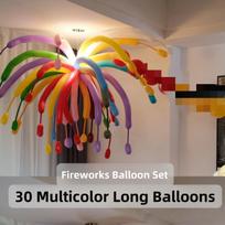 Ins Style Birthday Party Decoration Balloon String Living Room Dining Room  Cake Boys Girls School Opening Class Room