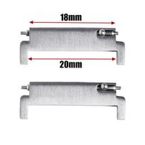 1 pora laikrodžio dirželio adapterio 18 mm į 20 mm 22 mm, 20 mm į 18/20/22 mm, 22 mm į 22 mm greito atsegimo kaiščiai jungtys Laikrodžio dirželio priedai