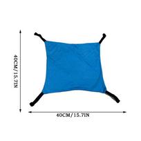 Cat Hammock Bed Adjustable Cage Accessories Cat Swing Bed For Ferret Puppies Rabbits Small Animals Tree Indoor House Outdoor