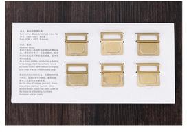 6pcs Retro Brass Index Bookmark Clip for Midori Travelers Notebook Cowhide Planner Accessories Index Bookmark Vintage Stationery