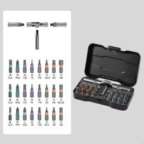 Ratchet Screwdriver Set 24 in 1 Precise Screwdriver Bit Screwdriver Set Ratchet Screwdriver with Detachable Handle M4YD China Mainland