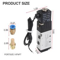 Pilot-operated Design DC24V Valve For Efficient Operation Easy To Install High-frequency Switching Pressure Range 0-0.8 MPa China Mainland