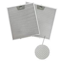For WB02X24871 Range Hood Grease Filter for GE JVW5361EJ1ES Stainless Steel 302 300 8/254 300 8mm Pack of 2 Easy Install 254x300x8mm