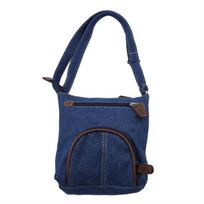 Fashion Casual Classic Women Messenger rankinė Nešiojami krepšiai Džinsinis vienvietis pečių krepšys tamsiai mėlyna spalva