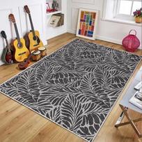 Tropical Palm Leaf Print Area Rug Large Carpet for Living Room Bedroom Hallway Entryway Kitchen Decorative Floor Mat 40X60CM