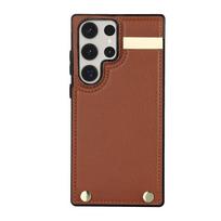 For Samsung GalaxyS23 S22 S21 S20 Ultra Note20 10 Organ Design Multi Card Slot Card Coin Storage Leather Wallet Phone Case For Galaxy S20 ruda