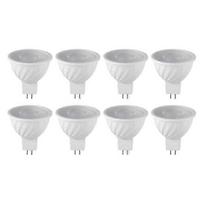 For 8pcs 5w Mr16 Dob Led Bulb Gu53 Base 6000k 580lm Light For Ceiling Light Track Light Home Use Whi