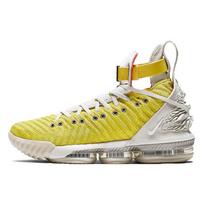 Nike LeBron 16 HFR Harlem Stage 16 'Bright Citron Light Bone Habanero Red' Men's CI1144-700 EU 38
