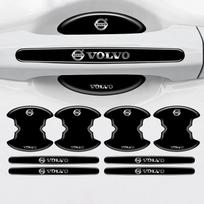 8 vnt. Automobilio durų rankenėlės apsauginė lipdukas Anti-scratch apdailos juosta Volvo RDESIGN XC60 XC90 S60 S80 S60L V40 V60 AWD V90 V70