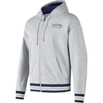 Skechers Comfortable Hooded Zip-Up Long Sleeve Sweatshirt Men sweatshirt Gray P424U029-01UV S