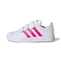 (PS) adidas VL Court 2.0 Cmf 'White Pink' Kids' EG3880 EU 29
