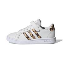 (PS) adidas neo Grand Court 'White Leopard' Kids' FZ3516 EU 28.5