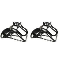 1 Pair Outdoor High Elastic TPE Chain Shoe Cover Ice Crampons Climbing Equipment for Hiking L juoda